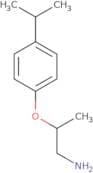 1-[(1-Aminopropan-2-yl)oxy]-4-(propan-2-yl)benzene