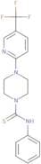 (phenylamino)(4-(5-(trifluoromethyl)(2-pyridyl))piperazinyl)methane-1-thione