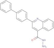 2-(4-Phenylphenyl)quinoline-4-carbohydrazide