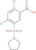 2,4-Dichloro-5-(pyrrolidine-1-sulfonyl)benzoic acid
