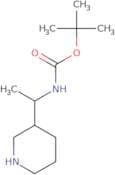 tert-Butyl N-[1-(piperidin-3-yl)ethyl]carbamate