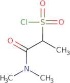 1-(Dimethylcarbamoyl)ethane-1-sulfonyl chloride