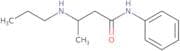 N-Phenyl-3-(propylamino)butanamide