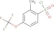 2-Methyl-4-(trifluoromethoxy)benzene-1-sulfonyl chloride