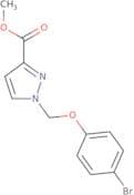 1-(4-Bromo-phenoxymethyl)-1H-pyrazole-3-carboxylic acid methyl ester