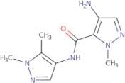 4-Amino-N-(1,5-dimethyl-1H-pyrazol-4-yl)-1-methyl-1H-pyrazole-5-carboxamide