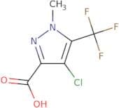 4-Chloro-1-methyl-5-(trifluoromethyl)-1H-pyrazole-3-carboxylic acid