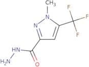 1-Methyl-5-(trifluoromethyl)-1H-pyrazole-3-carbohydrazide