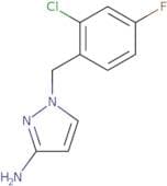 1-(2-Chloro-4-fluorobenzyl)-1H-pyrazol-3-amine