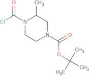 tert-Butyl 4-(carboxy)-3-methylpiperazine-1-carboxylate