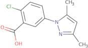 2-Chloro-5-(3,5-dimethyl-pyrazol-1-yl)-benzoic acid