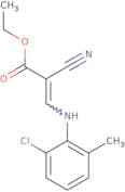 ethyl 3-((2-chloro-6-methylphenyl)amino)-2-cyanoprop-2-enoate