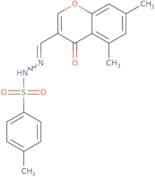 5,7-dimethyl-4H-chromen-4-one-3-carboxaldehyde-(4-methylphenylsulfonylhydrazone)