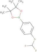 2-{4-[(Difluoromethyl)sulfanyl]phenyl}-4,4,5,5-tetramethyl-1,3,2-dioxaborolane