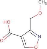 3-(Methoxymethyl)-1,2-oxazole-4-carboxylic acid