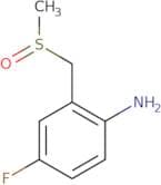 4-Fluoro-2-(methanesulfinylmethyl)aniline