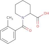 1-(2-Methylbenzoyl)piperidine-2-carboxylic acid