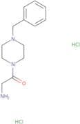 2-Amino-1-(4-benzylpiperazin-1-yl)ethan-1-one dihydrochloride
