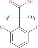 2-(2-Chloro-6-fluorophenyl)-2-methylpropanoic acid