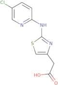 2-{2-[(5-Chloropyridin-2-yl)amino]-1,3-thiazol-4-yl}acetic acid