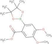 4,5-Dimethoxy-2-(methoxycarbonyl)phenylboronic acid pinacol ester