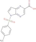 5-Tosyl-5H-pyrrolo[2,3-b]pyrazine-2-carboxylic acid