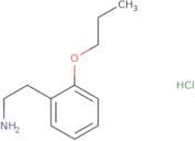 [2-(2-Propoxyphenyl)ethyl]amine hydrochloride