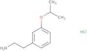[2-(3-Isopropoxyphenyl)ethyl]amine hydrochloride