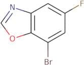 7-Bromo-5-fluoro-1,3-benzoxazole