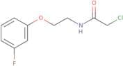 2-Chloro-N-[2-(3-fluorophenoxy)ethyl]acetamide