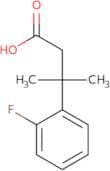 3-(2-Fluorophenyl)-3-methylbutanoic acid