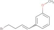 1-(4-Bromobut-1-en-1-yl)-3-methoxybenzene
