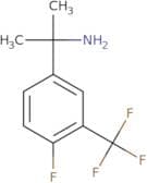 2-[4-Fluoro-3-(trifluoromethyl)phenyl]propan-2-amine
