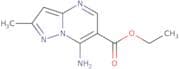 Ethyl 7-amino-2-methylpyrazolo[1,5-a]pyrimidine-6-carboxylate