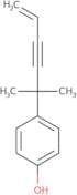 4-(2-Methylhex-5-en-3-yn-2-yl)phenol