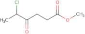 Methyl 5-chloro-4-oxohexanoate