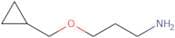 3-(Cyclopropylmethoxy)propan-1-amine