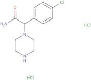 2-(4-Chlorophenyl)-2-(piperazin-1-yl)acetamide dihydrochloride