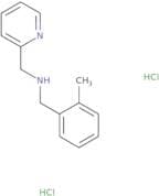 [(2-Methylphenyl)methyl](pyridin-2-ylmethyl)amine dihydrochloride