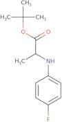 tert-Butyl 2-[(4-fluorophenyl)amino]propanoate