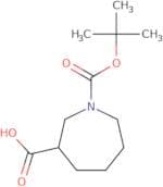 1-[(tert-butoxy)carbonyl]azepane-3-carboxylic acid