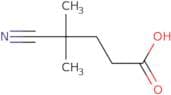 4-Cyano-4,4-dimethylbutanoic acid