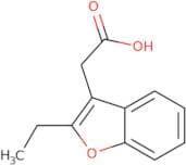 2-(2-Ethyl-1-benzofuran-3-yl)acetic acid