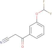 3-[3-(Difluoromethoxy)phenyl]-3-oxopropanenitrile