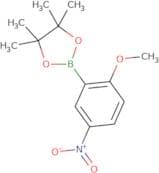 2-(2-Methoxy-5-nitrophenyl)-4,4,5,5-tetramethyl-1,3,2-dioxaborolane