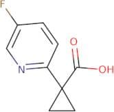 1-(5-Fluoropyridin-2-yl)cyclopropanecarboxylic acid