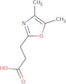3-(Dimethyl-1,3-oxazol-2-yl)propanoic acid