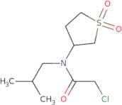 2-Chloro-N-(1,1-dioxo-tetrahydro-1λ*6*-thiophen-3-yl)-N-isobutyl-acetamide
