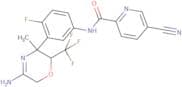 N-[3-[(2R,3R)-5-Amino-3,6-dihydro-3-methyl-2-(trifluoromethyl)-2H-1,4-oxazin-3-yl]-4-fluorophenyl]…
