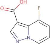 4-Fluoropyrazolo[1,5-a]pyridine-3-carboxylic acid